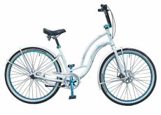 Велосипед Medano Artist Blue Белый ― AmigoToy
