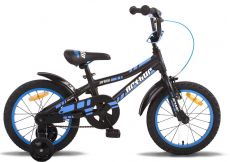 Велосипед 16" PRIDE ARTHUR 2014 черно-синий матовый ― AmigoToy