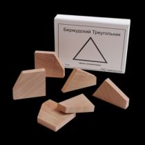 Деревянная головоломка Бермудский Треугольник