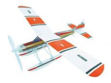 Самолёт (гидроплан) резиномоторный ZT Model Aviator 460мм ― AmigoToy
