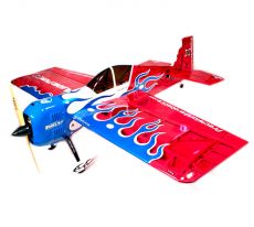 Самолёт р/у Precision Aerobatics Addiction X 1270мм KIT (красный) ― AmigoToy