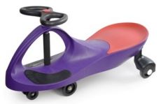 Smart car Бибикар с полиуретановыми колесами фиолетовая ― AmigoToy