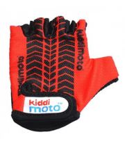 Перчатки детские Kiddi Moto Красные с рисунком протектора