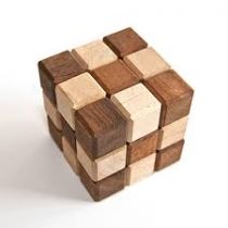 Деревянная головоломка Куб Змейка - 2
