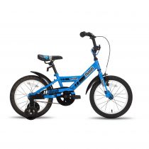 Велосипед 16" PRIDE FLASH Сине-черный глянцевый 2015