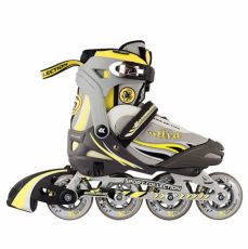 Ролики СК Ultra DeLux Yellow р.37-40 ― AmigoToy
