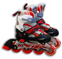 Ролики раздвижные Baby Tilly BT-RS-0003 Красные