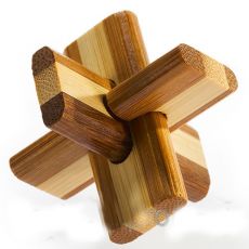 Деревянная головоломка Двойной Крест Doublecross ― AmigoToy