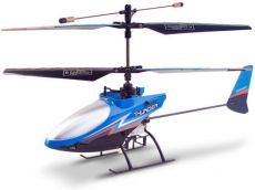 Вертолёт 4-к микро р/у 2.4GHz Xieda 9998 соосный (синий)  ― AmigoToy