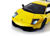 Машинка р/у 1:18 Meizhi лиценз. Lamborghini LP670-4 SV металлическая (желтый) 