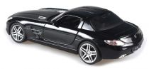 Машинка р/у 1:24 Meizhi лиценз. Mercedes-Benz SLS AMG металлическая (черный) 