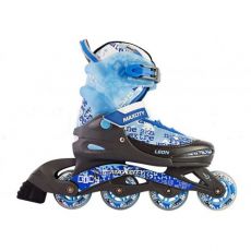 Ролики MaxCity Leon Blue р. 30-33 ― AmigoToy