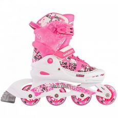 Ролики MaxCity Leon Fuxia р.  34-37 ― AmigoToy