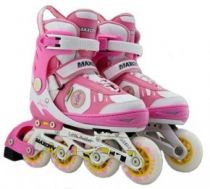 Ролики MaxCity Little Rabbit Combo Pink р. 31-34