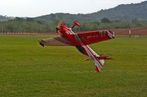 Самолёт р/у Precision Aerobatics XR-61 1550мм KIT (красный)