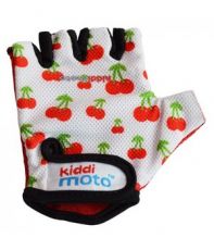 Перчатки детские Kiddi Moto Белые с вишенками