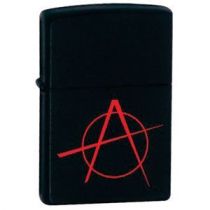 Zippo 20842 BLACK MATTE ANARCHY