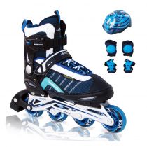 Роликовые раздвижные коньки Explore Comfortflex Combo Синие р.XS