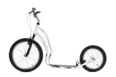 Самокат Yedoo Mezeq V New white/black ― AmigoToy