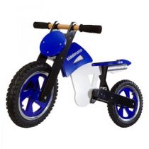 Беговел 12" Kiddy Moto Scrambler Сине-белый