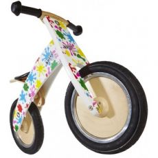 Беговел 12" Kiddi Moto Kurve цветные кляксы